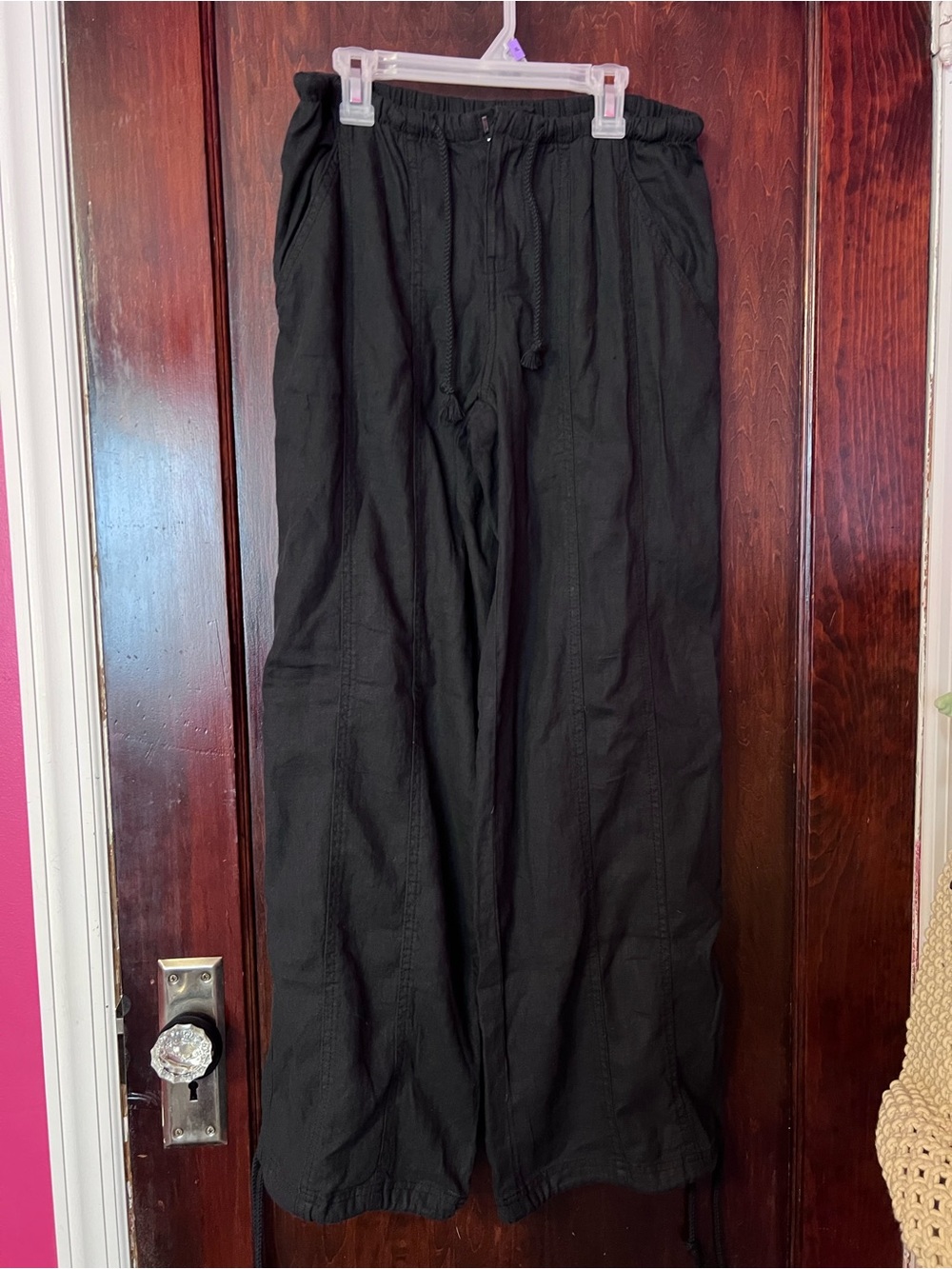 wild fable Black Drawstring Relaxed Jogger Pants
